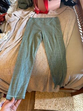 Victoria secret Stretch Active Leggings in Sage Green